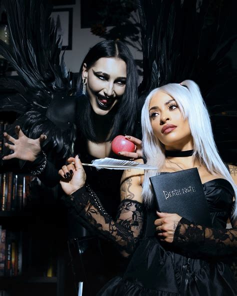 zelina vega cosplays|Zelina Vega and Rhea Ripley Celebrate Death Note in Stunning。